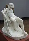Skulptur Schlafender Hirtenknabe, 1871/73