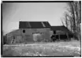 Historische Aufnahme einer der Scheunen