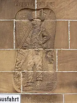 Reliefplastik, Uhlandstr. 67