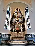 Hochaltar der Kristine Kyrka