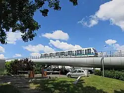 Hochbahnabschnitt Pontchaillou – Anatole France