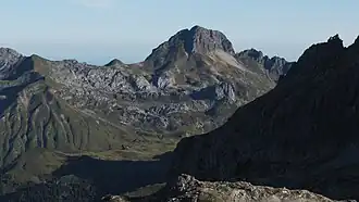 Hochkünzelspitze aus Süden gesehen