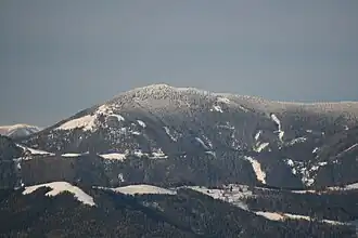 Blick vom Schöckl auf die Südseite des Hochlantsch