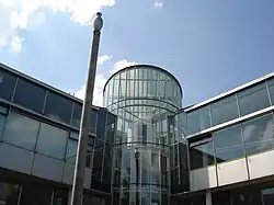 Bibliothek der Hochschule von der Lothstraße aus