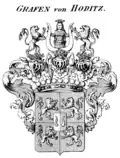 Wappen der Grafen von Hoditz bei Tyroff