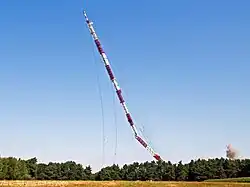 Sprengung des Funkmastes Gartow 1, August 2009