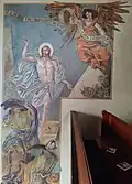 Wandbild zur Auferstehung Christi