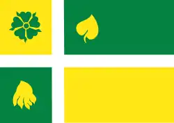 Flagge von Hof van Twente (Provinz Overijssel)