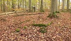 Fundament einer Kapelle
