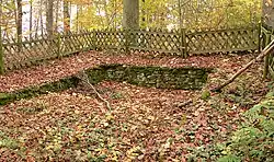 Fundament eines Turmes