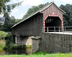 Holzbrücke