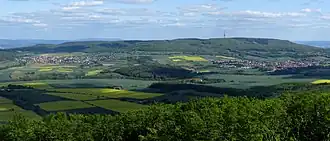 Hoher Habichtswald von Nordwesten (Großer Bärenberg)