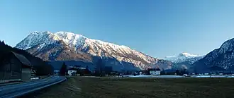 Blick Bad Goisern auf den Sarstein