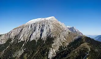 Ansicht aus Südwesten vom Jenner