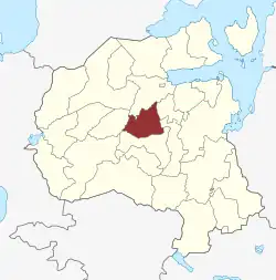 Lage des Nørre Jernløse Sogn in der Holbæk Kommune