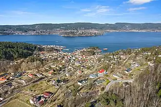 Holmsbu und der Drammensfjord