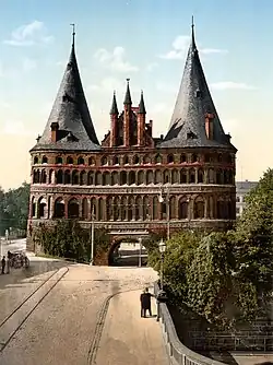 Holstentor in Lübeck, ab 1464