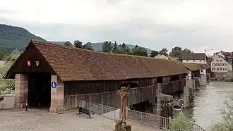 Holzbrücke Stein > Bad Säckingen (Etappe 8)