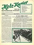 Holzkurier Cover 1974