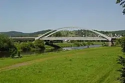 Weserbrücke zwischen Höxter-Stahle und Holzminden