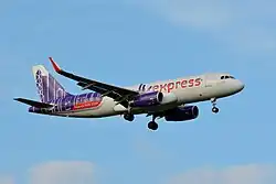 Airbus A320-200 der HK Express