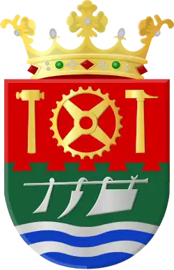 Wappen des Ortes Hoogezand-Sappemeer