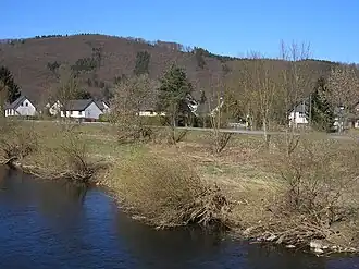 Hoppengarten, unterhalb der Brücke