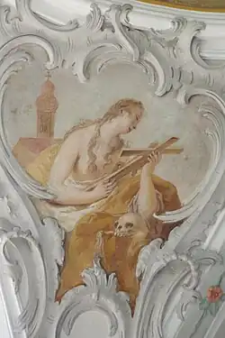 Heilige Maria Magdalena und die Horgauer Filialkirche St. Maria Magdalena in Horgauergreut