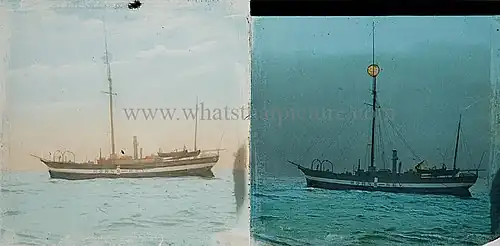 Feuerschiff Horns Rev Am Tage und Nachts