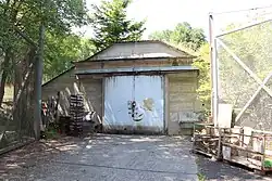 Gebäude im US-amerikanischen Teilbereich