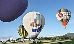 Heißluftballons in Luye (2017)