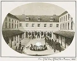 Der Hof, 1865