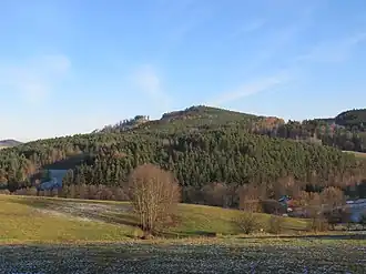 Blick von Hradčany zum Věnec