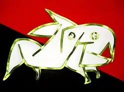 Hubert Lampert, Tier, nie wieder heiter (Hommage an Paul Klee), 2017