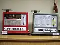 Briefwaagen aus den 1930er und 1950er Jahren
