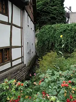 hier wird sich das Mühlrad gedreht haben