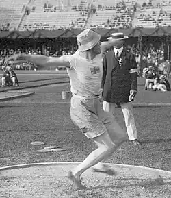Kein Finale gab es für den Zehnkampf-Olympiasieger von 1912 Hugo Wieslander