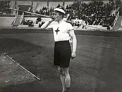Hugo Wieslander, Zehnkampf-Olympiasieger von 1912, Gruppe A