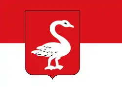 Flagge des Ortes Huissen