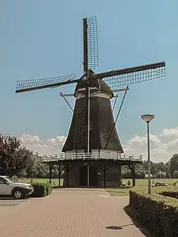 Mühle (molen de Maagd) in Hulshorst