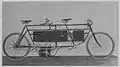 Elektro-Tandem aus dem Jahre 1898