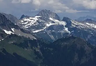 Der Hurry-up Peak von Nordwesten