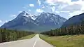 Alaska Highway 11 Richtung Icefields Parkway