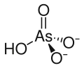 Struktur des Hydrogenarsenations