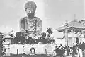 Hyōgo Daibutsu im Hōshakuzan Nōfuku-ji, Aufnahme von 1944 (Shōwa 19)