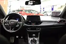 i30 N, Instrumententafel