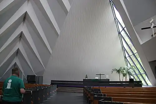 Blick auf das Kirchenschiff