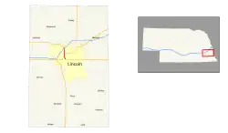 Streckenverlauf der Interstate 180