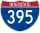 Straßenschild der I-395