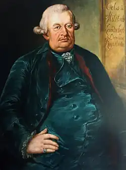 Ludwig von Korkwitz, Porträt von Isaak Braband (1775)